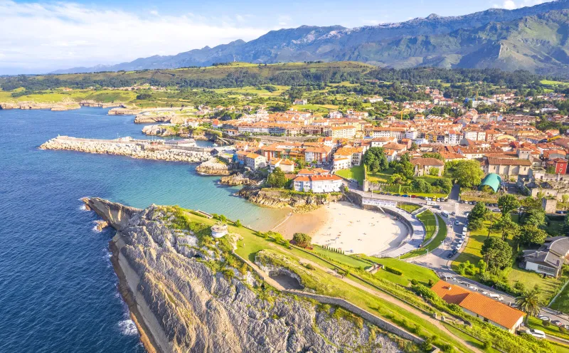 Bucht in Ribadesella