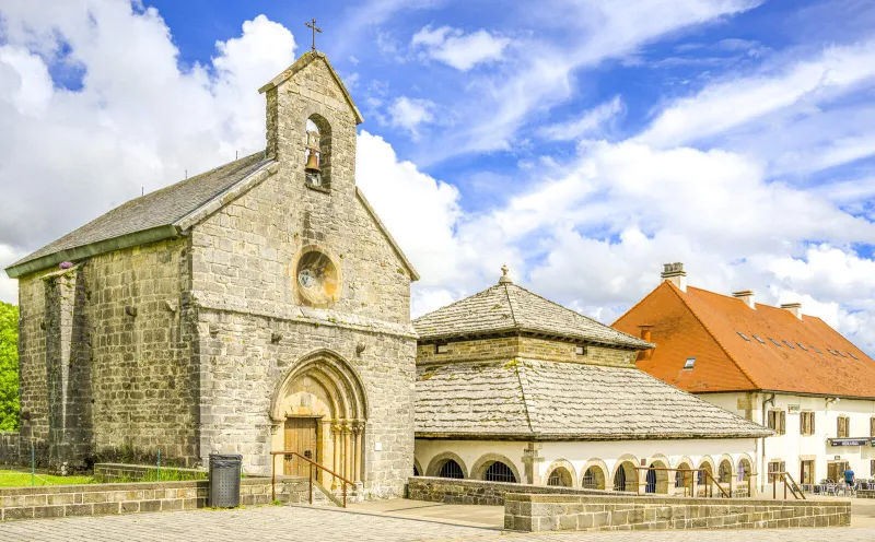 Kirche von Santiago in Roncesvalles