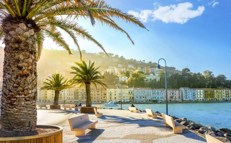 Uferpromenade in Porto Santo Stefano