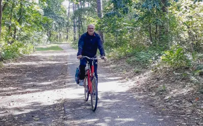 Radweg durch Niederländische Wälder