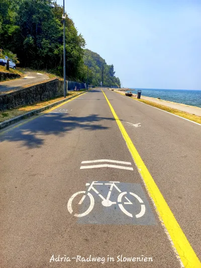 Radweg Slowenien