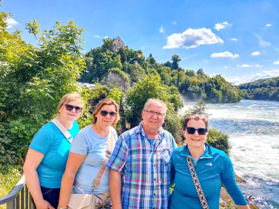 Am Rheinfall bei Schaffhausen