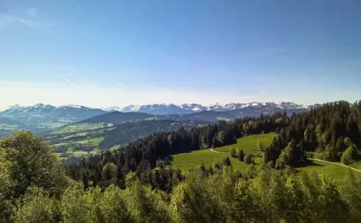 Blick vom Pfänder Richtung Süd-Osten