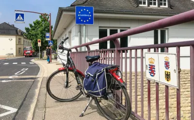 auf dem Weg nach Luxemburg