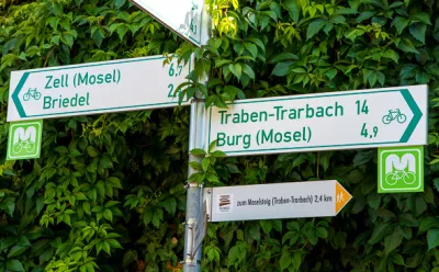 Beschilderung, Mosel-Radweg