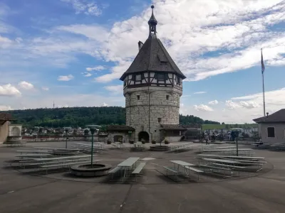 Auf der Festung Munot in Schaffhausen
