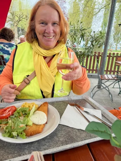 Essenspause im Freien