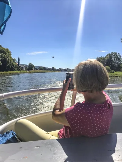 fahrt auf der Donau