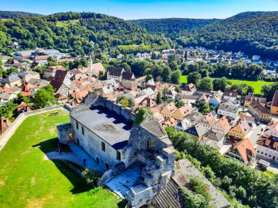 Pappenheim - Aussicht vom Burgturm