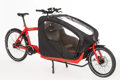 Radweg Reisen Familienkutsche E-Lastenrad 