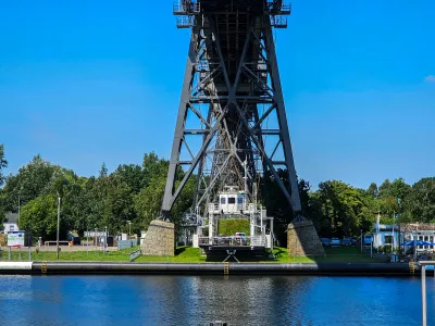 Schwebefähre in Rendsburg