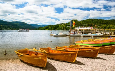 Bootsverleih am Titisee