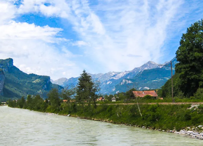 Aare-Radweg, Meiringen