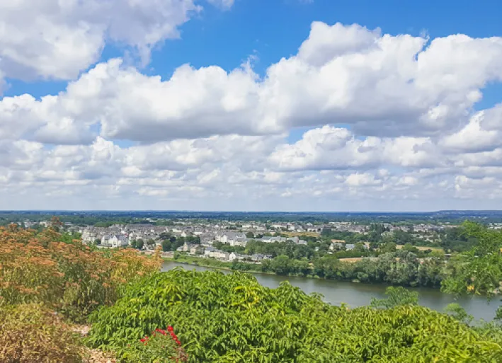 Blick auf Saumur