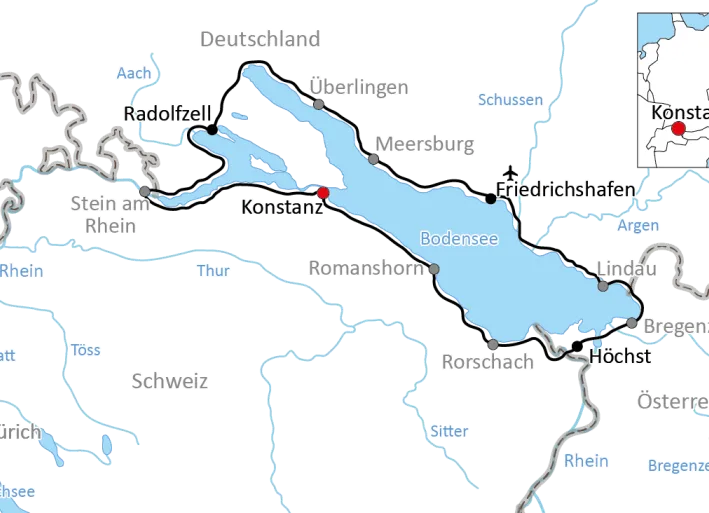 In 6 Tagen rund um den Bodensee