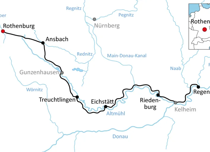 Altmühl-Radweg pur