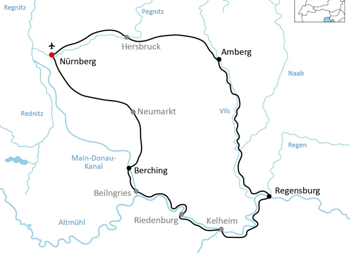 Die sportliche Fünf-Flüsse-Fahrt