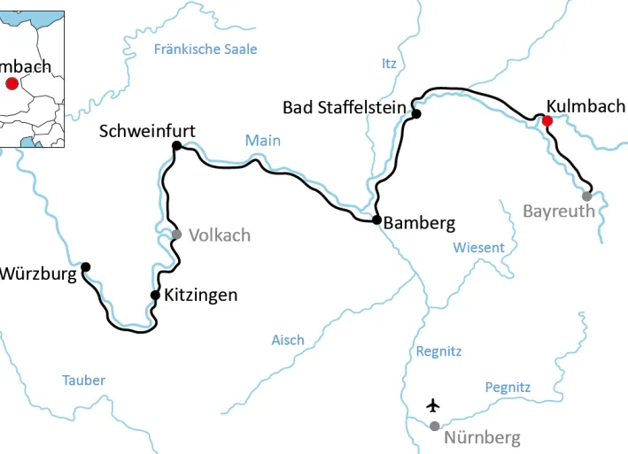 Der Main-Radweg – Teil 1