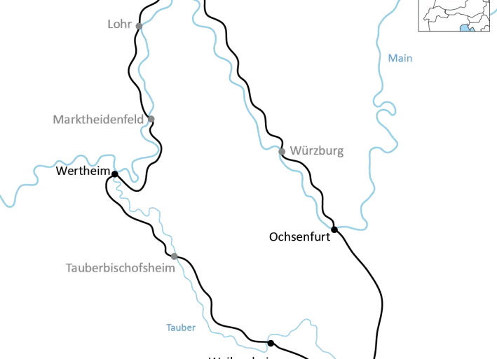Main, Spessart und Liebliches Taubertal