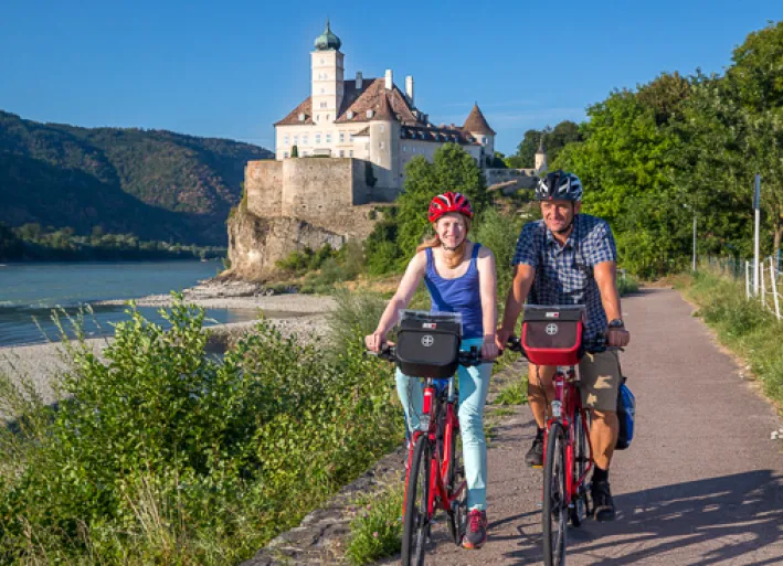 Donau-Radweg bei Melk, Schönbühel