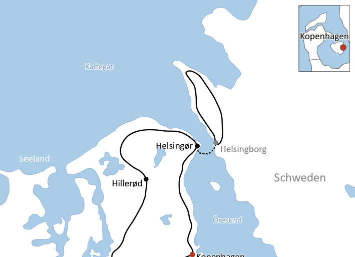 Radtour in Dänemark