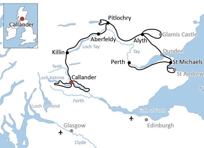 Der Große Radurlaub in Schottland