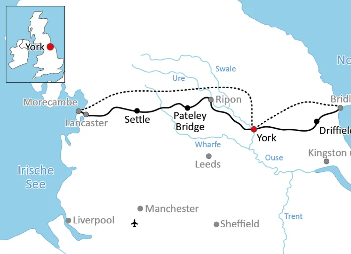 Radtour in Yorkshire