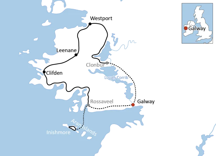 Radtour in Irland