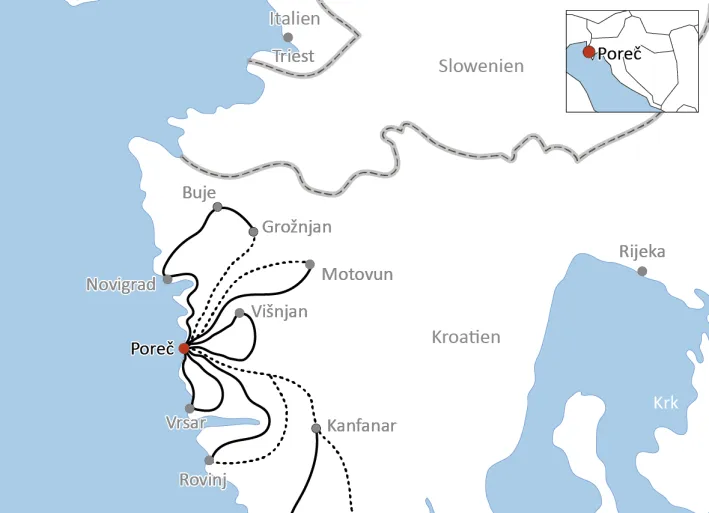 Radurlaub in Kroatien