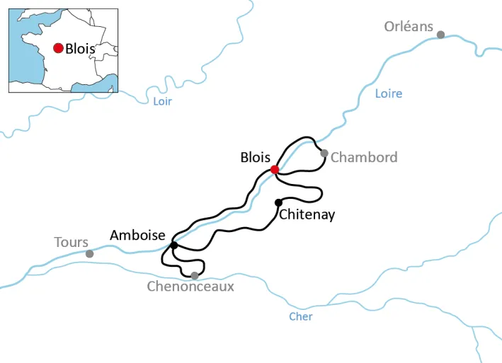 Radurlaub an der Loire für Familien