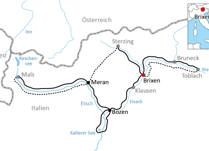Radurlaub in Südtirol