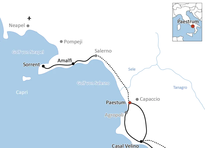 Radtour an der Amalfiküste