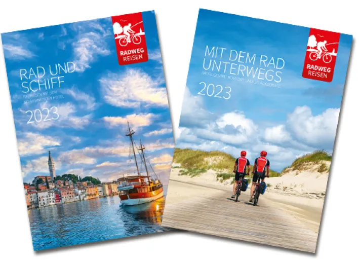 Radweg-Reisen Kataloge 2023