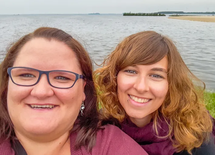 Katrin und Corinna