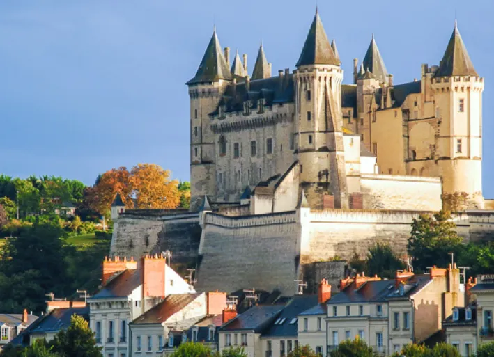 Loire-Radweg, Schloss Saumur