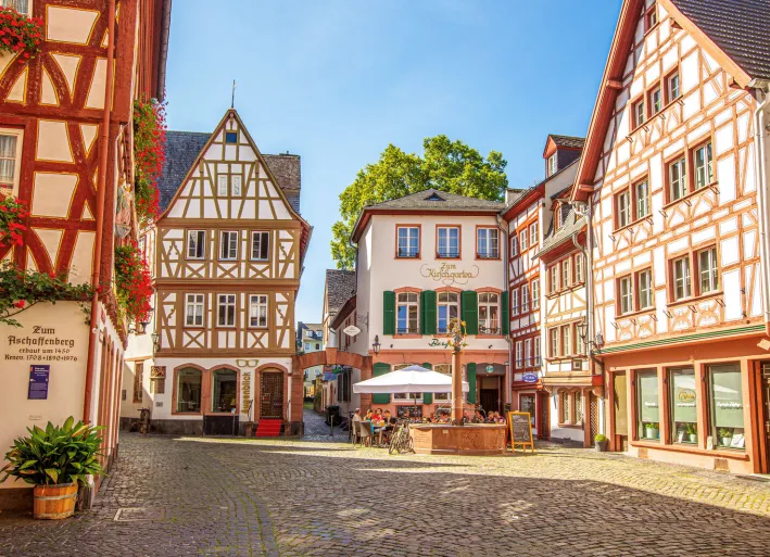 Mainz, Altstadt, Fachwerkhäuser