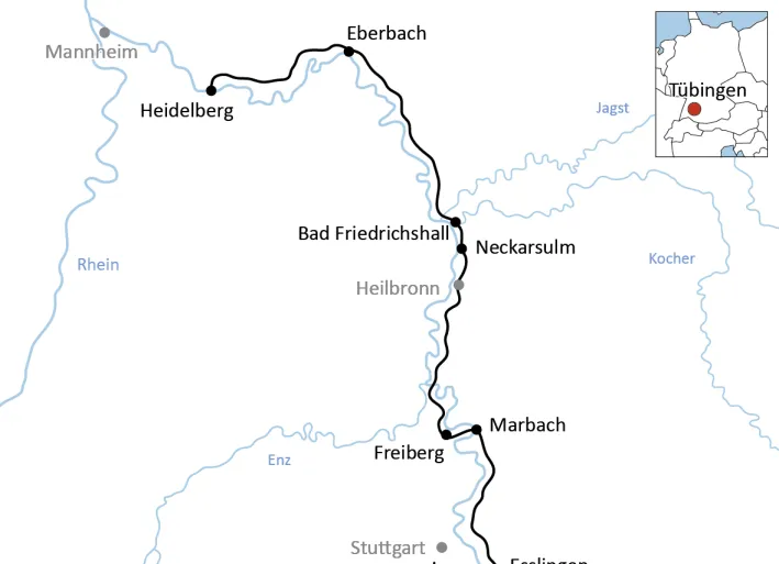 Der Neckartal-Radweg