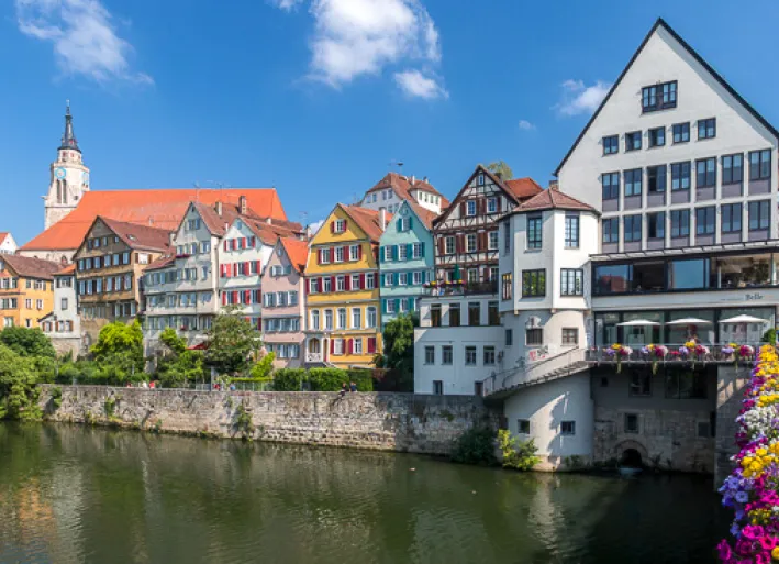 Neckar-Radweg, Tübingen