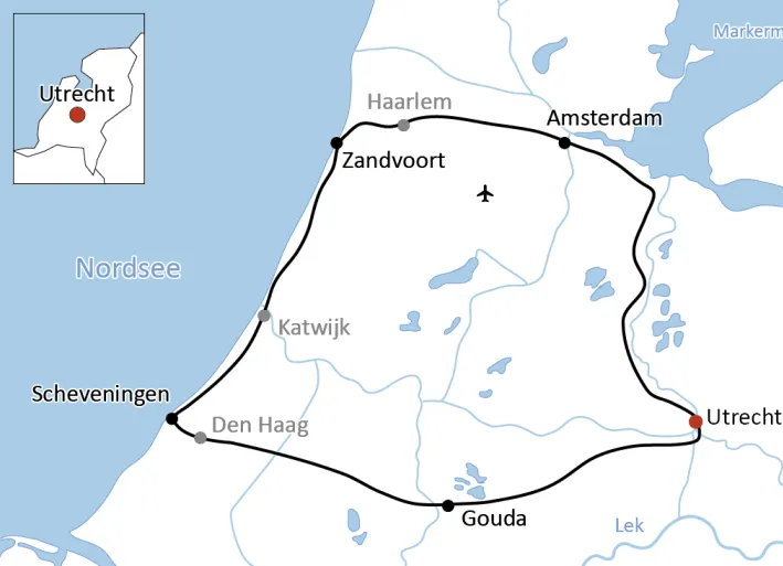 Radurlaub in Holland