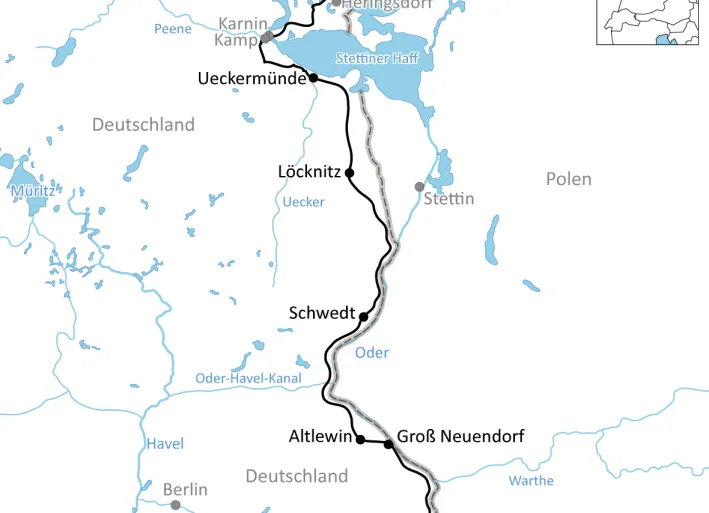 Radtour an der Oder