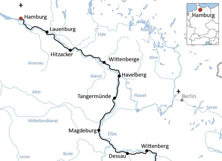 Der Große Radurlaub an der Elbe