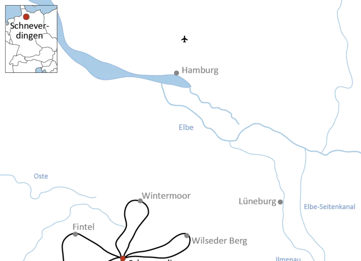 Radurlaub in der Lüneburger Heide