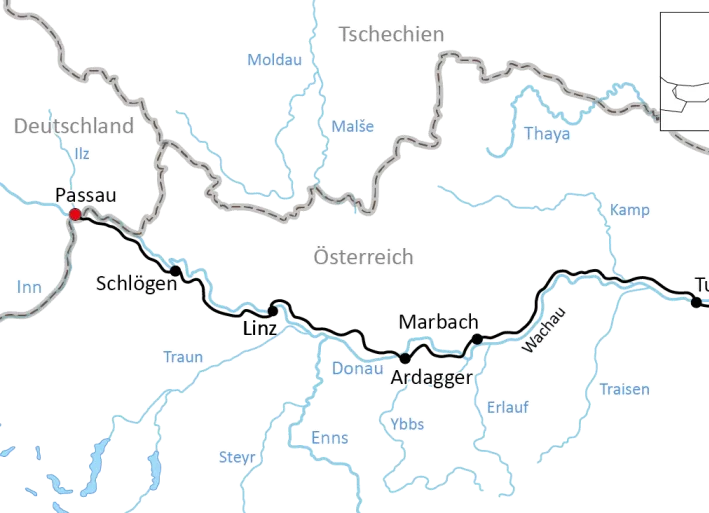 Der Donau Radurlaub für Genießer und Bummler