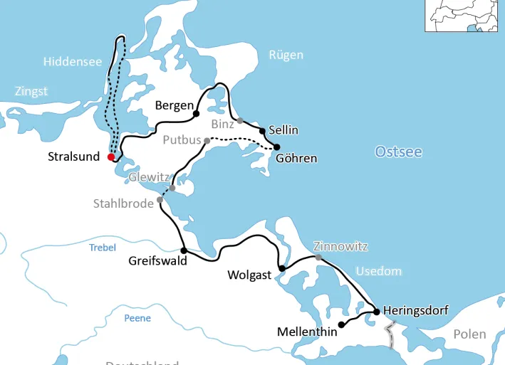 Die Drei-Insel-Radtour
