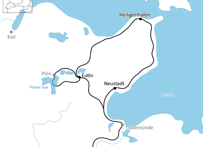Radtour durch die Holsteinische Schweiz