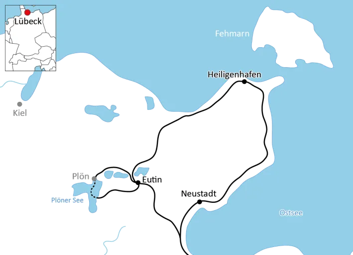 Radtour durch die Holsteinische Schweiz
