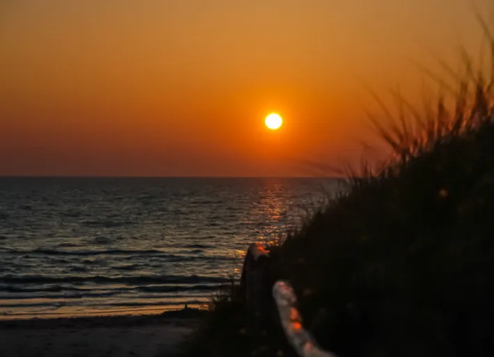 Sonnenuntergang, Meer
