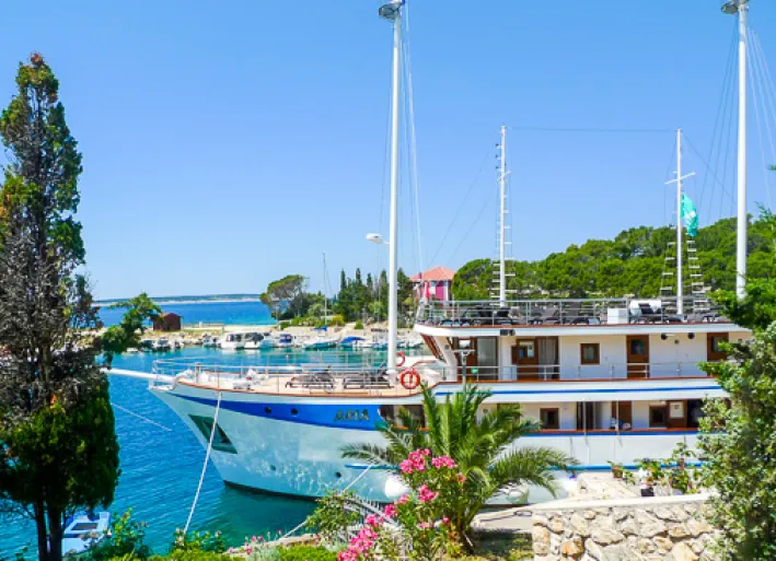 Mit Rad und Schiff in Kroatien