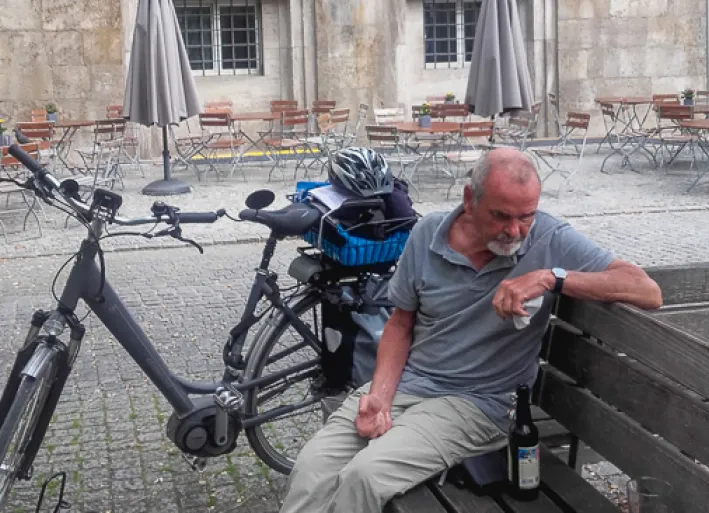 Pause am Deutschen Museum