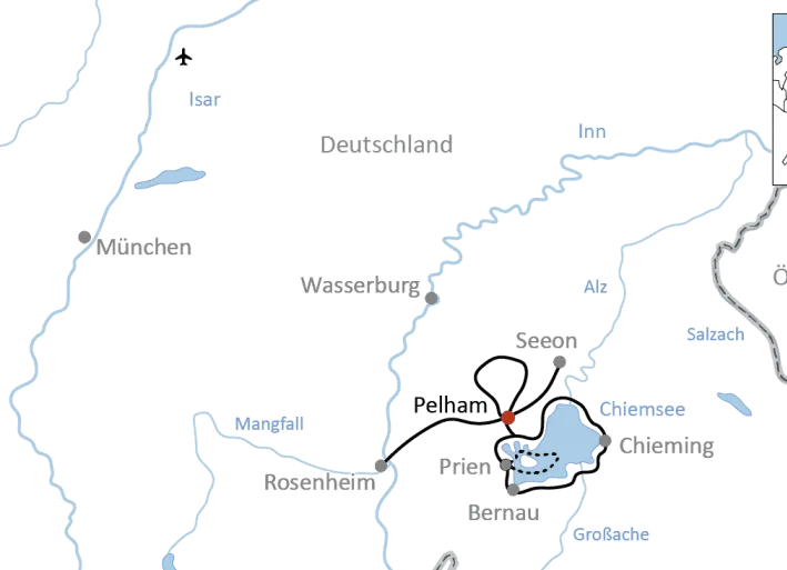 Radurlaub am Chiemsee
